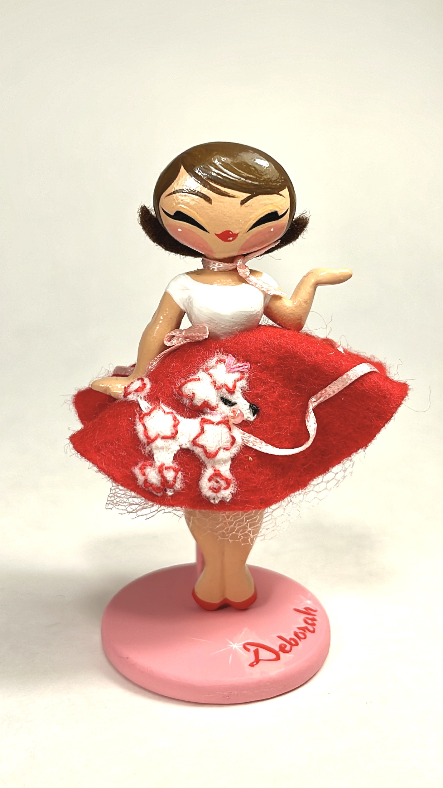 Valentine Brooch Babe — Deborah