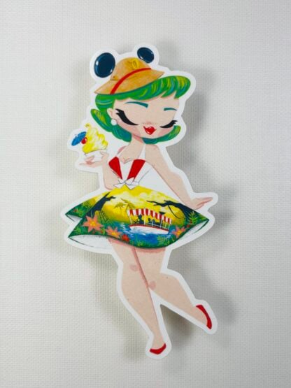 Jungle Adventuress Sticker