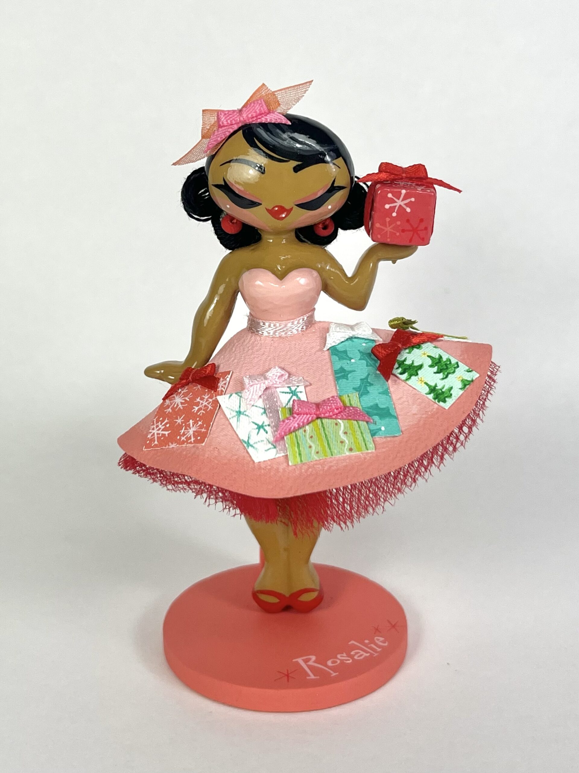 Christmas Tree Babe Brooch — Rosalie