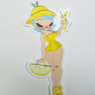 Lemon Vinyl Sticker